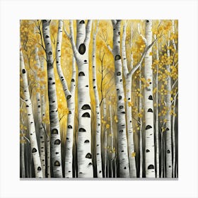 Birch Trees 2 Canvas Print