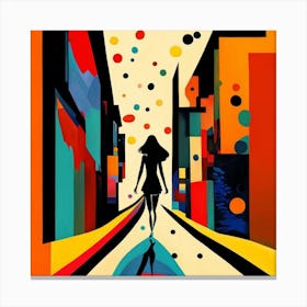 Street Scene Canvas Print