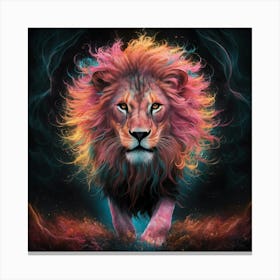 Lion 9 Canvas Print