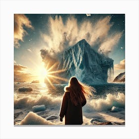 Iceberg Canvas Print