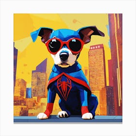 Spider - Man Dog Canvas Print