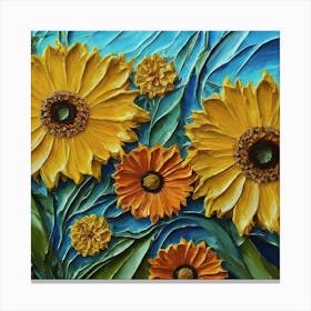 Sunflowers 8 Canvas Print