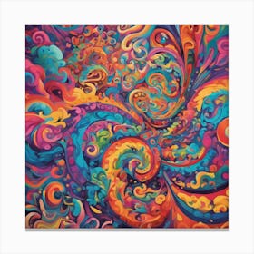 Swirls And Swirls Canvas Print