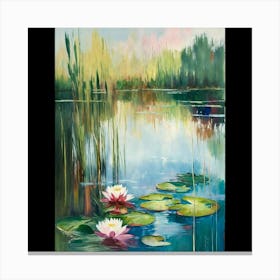 Water Lilies 8 Canvas Print