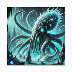 Tidalus Abyssal Behemoth Canvas Print