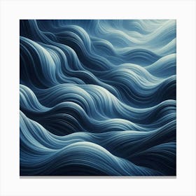 Ocean Waves Canvas Print Canvas Print