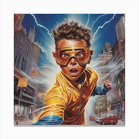 Lightning Bolt Canvas Print