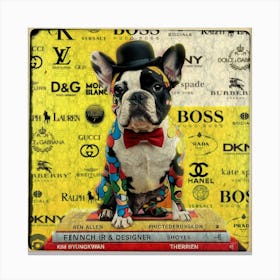 ‘Designer Dog’ Canvas Print