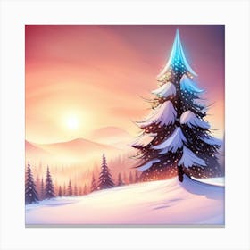 Beautiful Winter Canvas Print