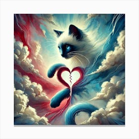 Siamese Cat Canvas Print