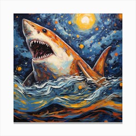 Great White Shark Canvas Print