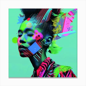 Afro-Futurism 4 Canvas Print