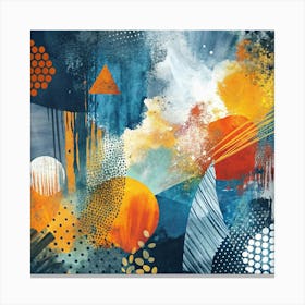 Abstract Painting 42 Canvas Print