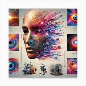 Human Brain 2 Canvas Print