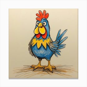 Rooster 18 Canvas Print