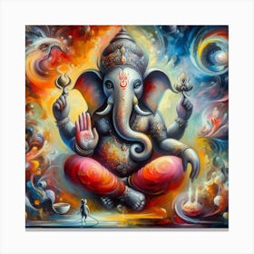 Ganesha 10 Canvas Print