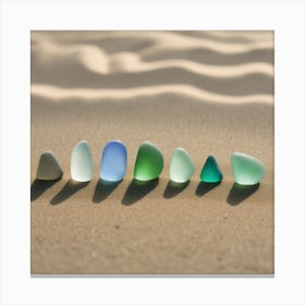 Sea Glass Canvas Print