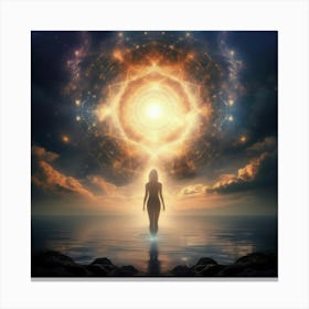 Shamanic Woman Canvas Print