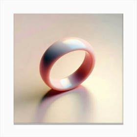 Pink Ring 1 Canvas Print