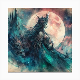 Elven Queen Canvas Print