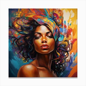 African Woman 76 Canvas Print