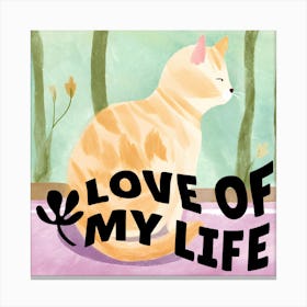 Love Of My Life 1 Canvas Print