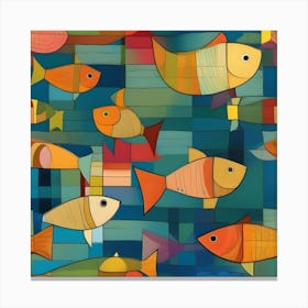 Fishes 4 Canvas Print