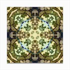 A Pattern Of Bubbles An Austraction Canvas Print