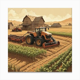 Farmland Canvas Print