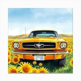 Car Art 17 Canvas Print