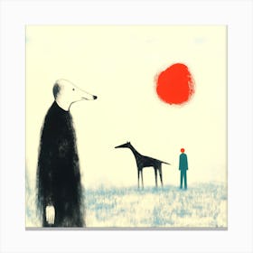 Dogs And Their People XLIX Canvas Print