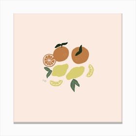 Citrus Lover Canvas Print