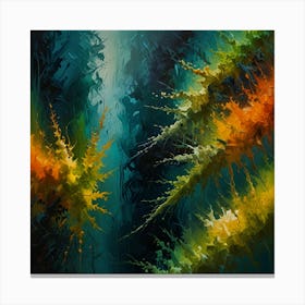 Abstract Painting, Abstract Painting, Abstract Painting Canvas Print