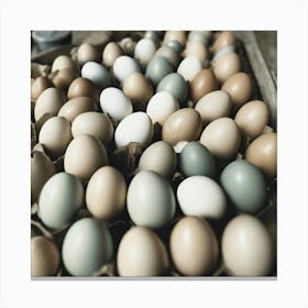 Eggs In A Carton 2 Canvas Print