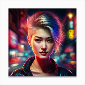 Chinese Girl 2 Canvas Print