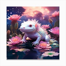 Axolotl 307815584 Canvas Print