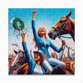 Equine Celebration Canvas Print