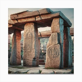 Stonehenge 1 Canvas Print