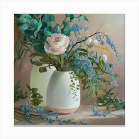 Flowers In Vases Canvas Print