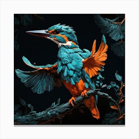 Kingfisher 1 Canvas Print