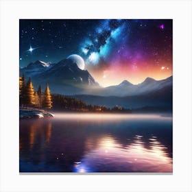 Galaxy Wallpapers Canvas Print