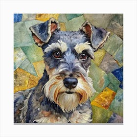 Schnauzer Canvas Print