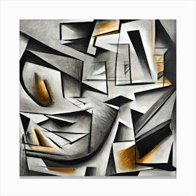 Puzzled Canvas Print