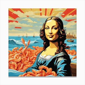 Mona Lisa 5 Canvas Print