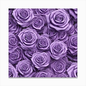 Purple Roses 31 Canvas Print