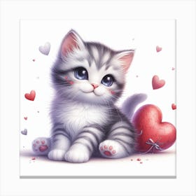 Kitten Canvas Print