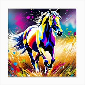 Horse Painting 2 Canvas Print