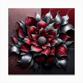 Abstract Flower 9 Canvas Print