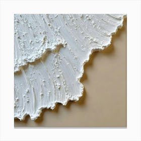 White Paint Canvas Print