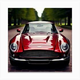 Aston Martin Car Automobile Vehicle Automotive British Brand Logo Iconic Luxury Performan (1) 2 Canvas Print
